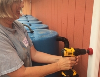 Installing Downspout Diverter